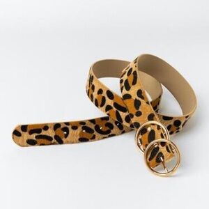 Francescas Cheetah Print Belt